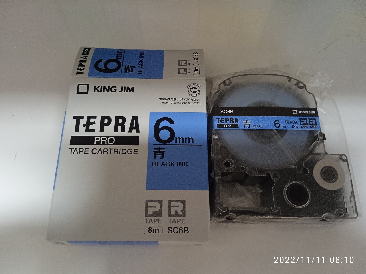 Nhãn in tepra SC6B Băng mực in nhãn Tepra SC6B