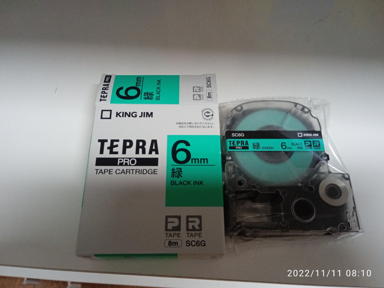 Nhãn in Tepra SC6G Băng mực in nhãn Tepra SC6G