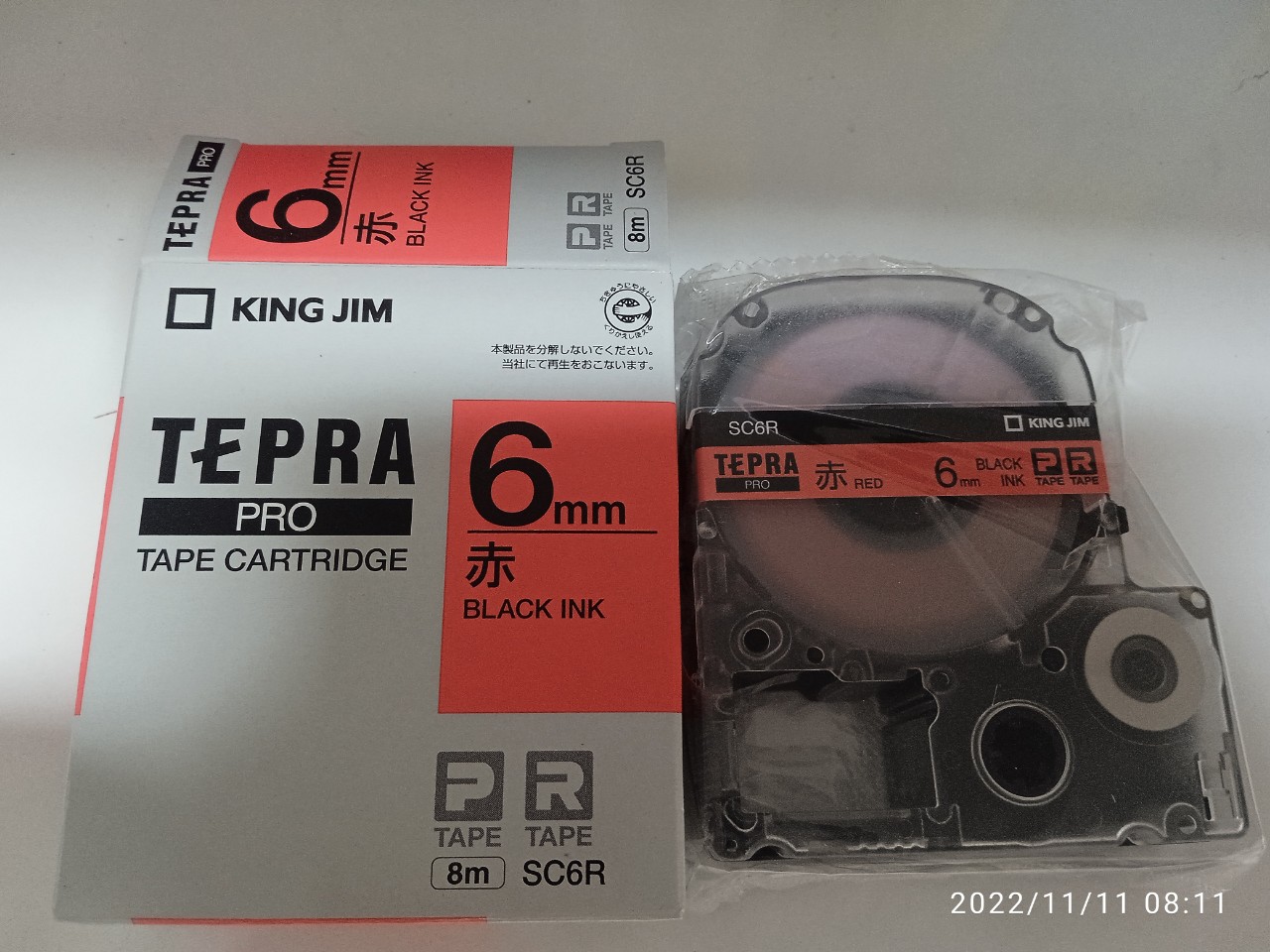 Nhãn in Tepra SC6R Băng mực in nhãn Tepra SC6R