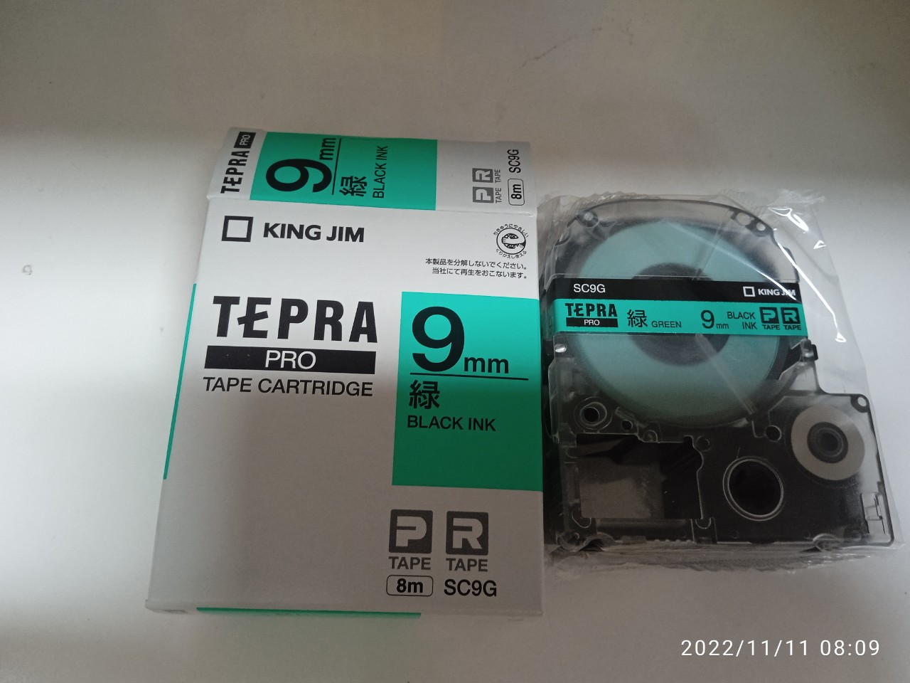 Nhãn in Tepra SC9G Băng mực in nhãn Tepra SC9G