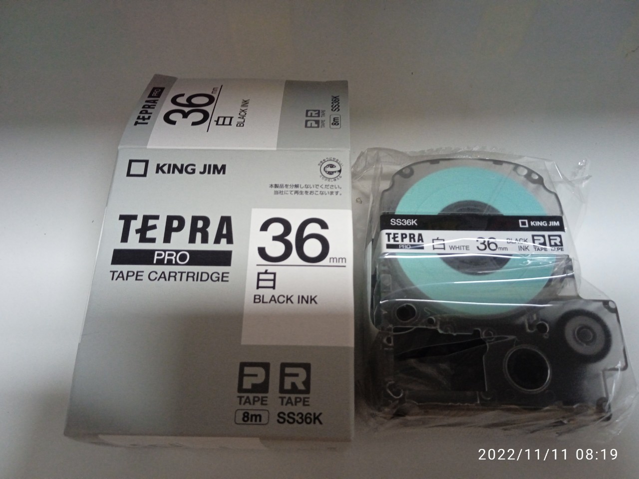 Nhãn in Tepra SS36K Băng mực in nhãn Tepra SS36K