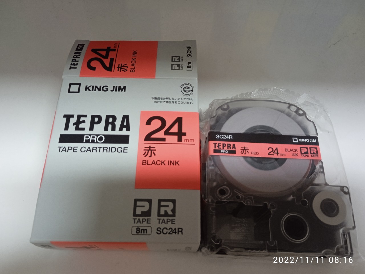 Nhãn in Tepra SC24R Băng mực in nhãn Tepra SC24R